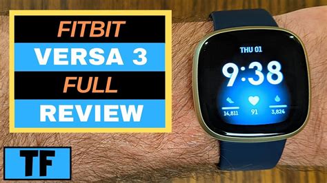 FITBIT VERSA 3 REVIEW In Depth Walkthrough Unboxing GPS Calls