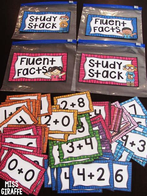 Fact Fluency In First Grade Math Fact Fluency 1st Grade Math Fact Fluency