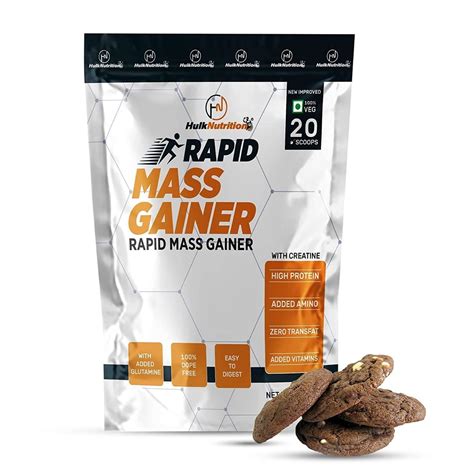 Rapid Mass Gainer Packaging Type Pack Packaging Size 1 Kg At Rs 799piece In New Delhi