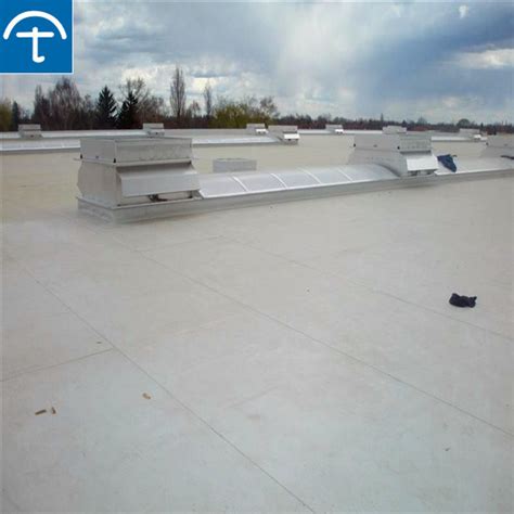 Roof Construction Materials Flat Roof Pvc Waterproofing Building