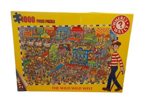 Paul Lamond Wheres Wally Piece Jigsaw The Wild Wild West Puzzle