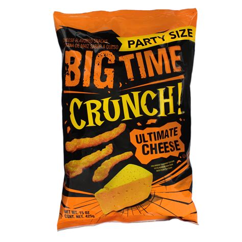 Big Time Crunch Cheese Flavored Snacks Ultimate Cheese Party Size Shop Chips At H E B