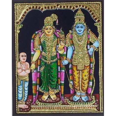 Andal Rengamannar Tanjore Painting At ₹ 7500 Cit Nagar Chennai Id