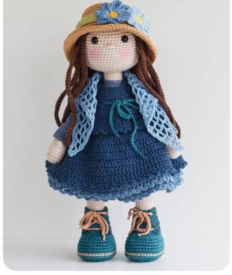 Boneca Bella Amigurumi Receita Passo A Passo Gr Tis Croche Uma Arte