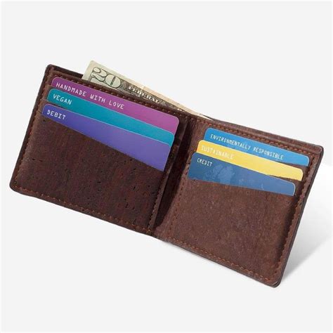 Men’s Cork Wallet | Vegan Leather Wallet for Men | Corkor