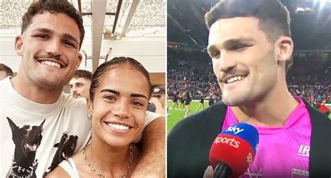 NRL News Nathan Cleary S Emphatic Response To Mary Fowler Rumours In