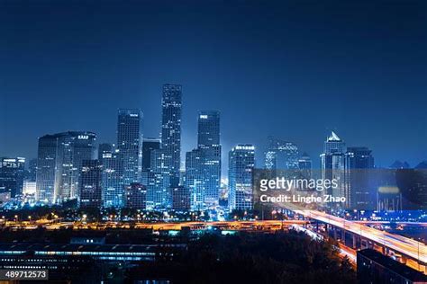 Beijing Skyline At Night Photos and Premium High Res Pictures - Getty ...