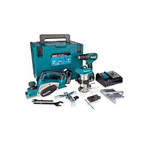 Makita Lxt Dlx Tj V Pce Kit C W X Ah Batts Protrade