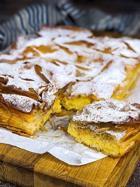 Easy Greek Bougatsa Recipe | Deporecipe.co