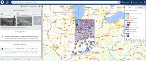 Indot Travel Information