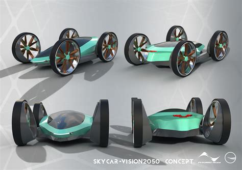 Masashige Homma Skycar Vision2050 Concept