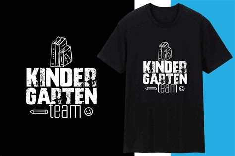 Kindergarten Team School T Shirt Design 26131891 Vector Art at Vecteezy