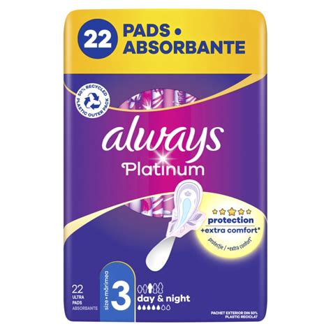 Absorbante Always Platinum Night 22 Buc Emagro