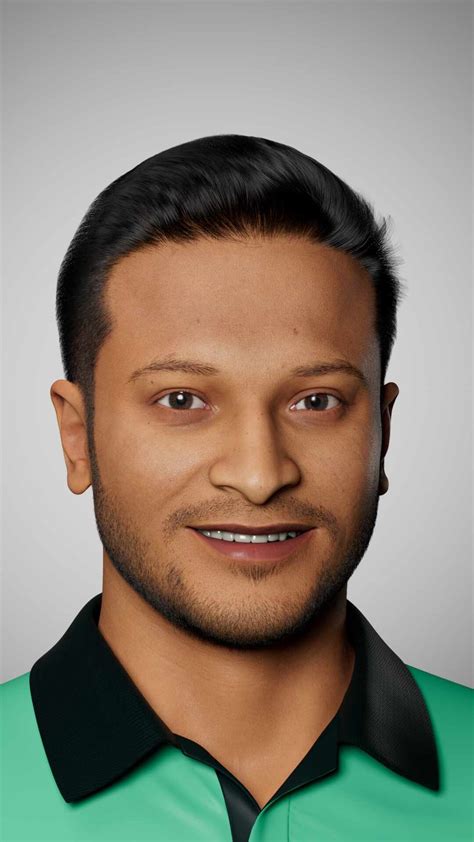 Shakib Al Hasan Smiling Zbrushcentral