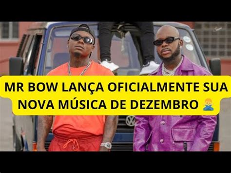 Mr bow lança oficialmente sua nova música de dezembro 2023 na TV