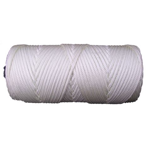 Mm Nylon White Braided Nylon Cord String H Campbell International