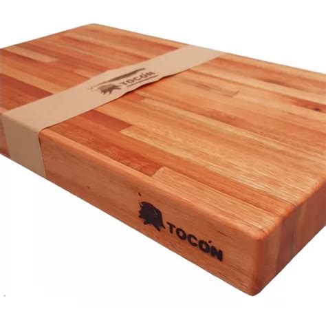 Tabla Picar Madera Cocina Asado Corte Picadas X X Tocon