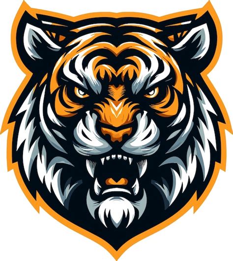 Premium Vector Vector Illustration Of Tiger Head For Esport Logo