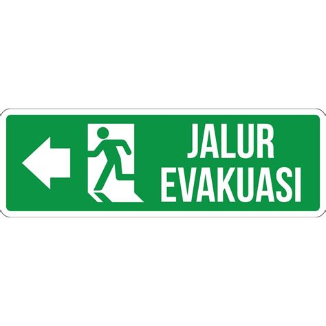 Detail Logo Jalur Evakuasi Koleksi Nomer