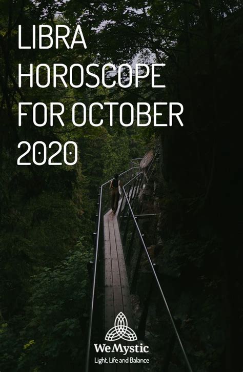 Libra Horoscope For October 2020 WeMystic