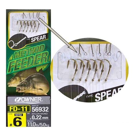 Riguri Owner Method Feeder 56932 FD 11 Spear 10cm 6buc Plic