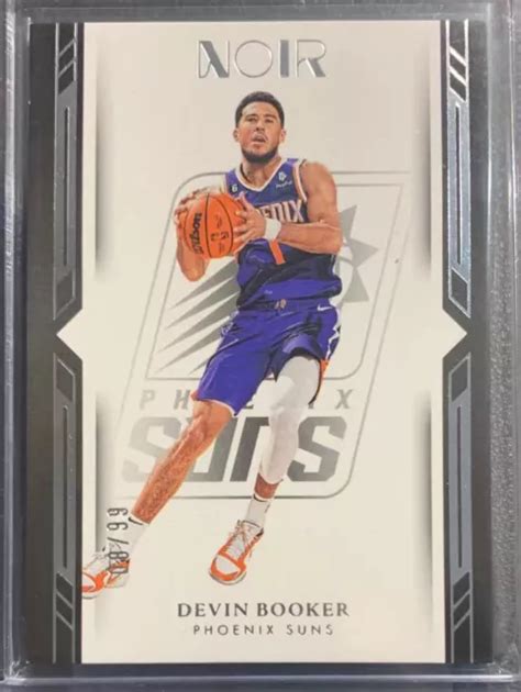 Devin Booker Panini Noir Dition Ic Ne Phoenix Suns