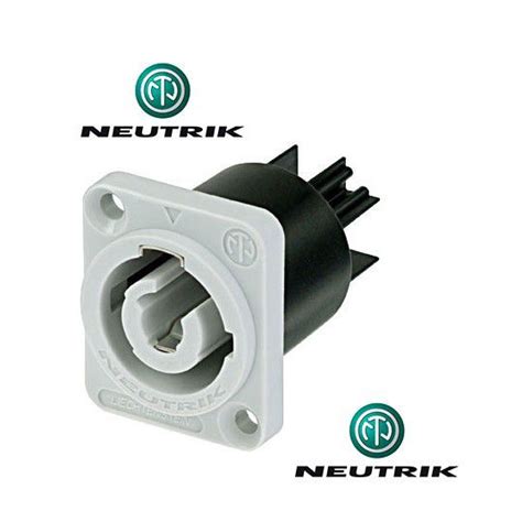 Conector Painel Powercon Neutrik Nac3mpb 1 Cinza No Shoptime