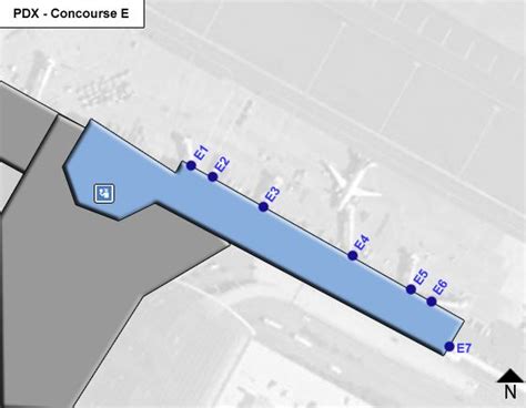 Portland International Airport Terminal Map