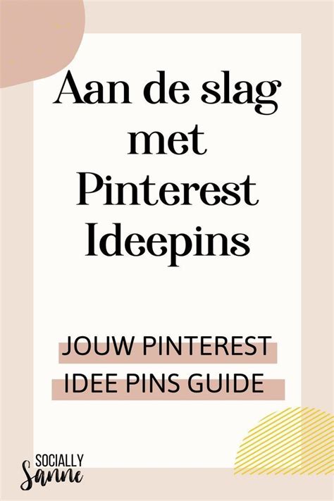 Deze Soort Pins Zijn Ideaal Op Pinterest Artofit