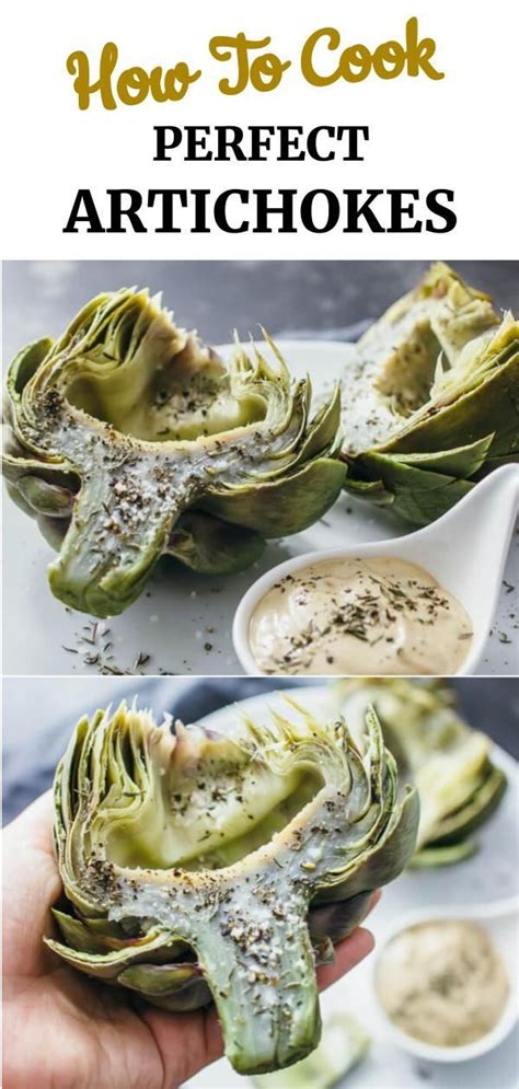 How To Cook Artichokes Perfectly Every Time Savory Tooth Cooking