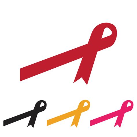 aids ribbon logo 5417063 Vector Art at Vecteezy