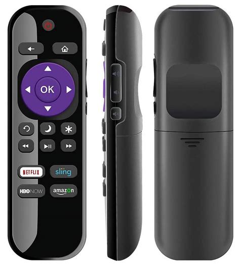 Replaced Sharp Roku TV Remote Control with Netflix Sling HBONow Amazon ...