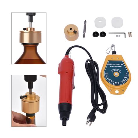 Handheld Electric Bottle Capping Machine Screw Capper Sealing 10 30mm