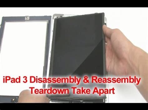 How To Ipad Rd Generation Screen Replacement Youtube