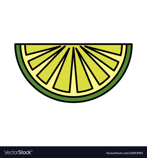 Lemon Citrus Fruit Icon Royalty Free Vector Image