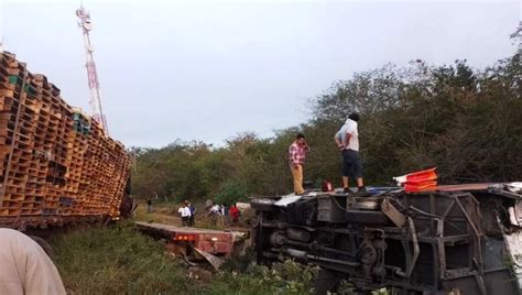 Confirman 34 heridos y un muerto en el accidente de un camión en la