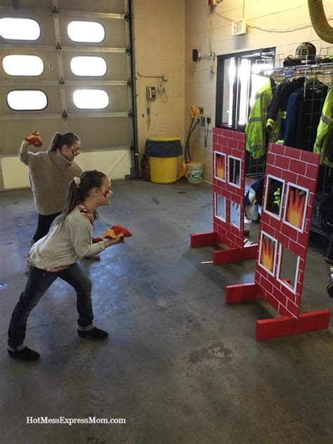 Firetruck Birthday Party Firefighter Party Fireman Party Firefighter