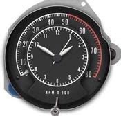 Rallye Dash Tic Toc Tac Gauge B Body Hemi Performance