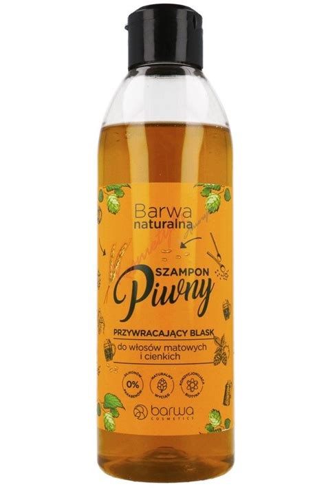 Barwa Naturalna Szampon Piwny Dodaj Cy Blasku Z Kompleksem Witamin