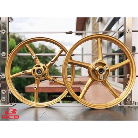 Racing Boy Mags Raider F I Carb Type Spokes Gold Shopee