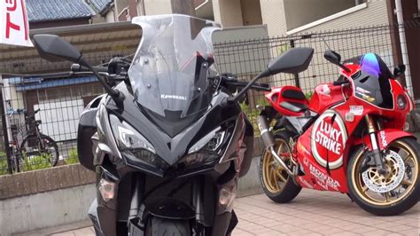 Akrapovicサウンドを聞け 2017 Kawasaki Ninja1000 Zx1000gbf 2015 Yamaha Xjr1300