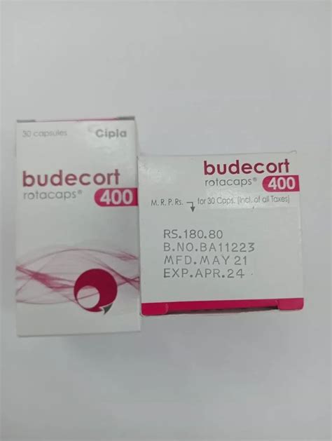 Budecort Rotacaps 400mg Packaging Type Capsules Packaging Size 1X30