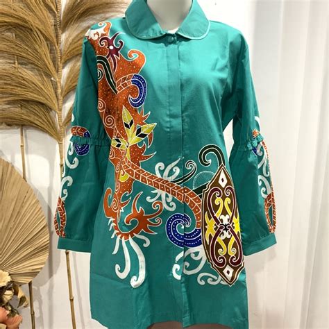 Jual Batik Kalimantan Tosca Shopee Indonesia