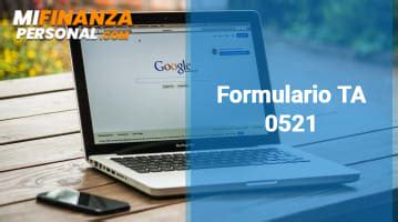 Formulario TA 0521 en España2022