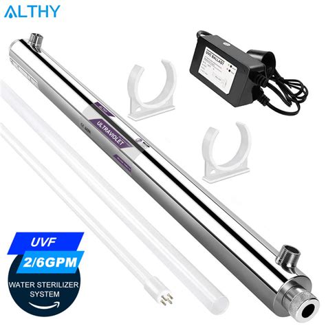 Althy Uv Water Sterilizer Filter Purifier System Uv Lamp Ultraviolet