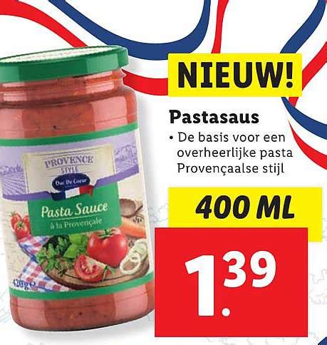 Duc De Coeur Pastasaus Aanbieding Bij Lidl 1Folders Nl