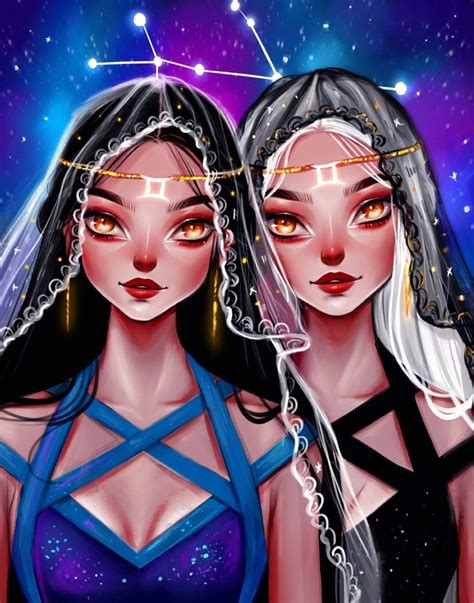 Gemini An Art Print By Muzenik Art Inprnt