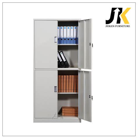 4 Door Metal Filing Storage Cabinet For Office China Steel Swing Door