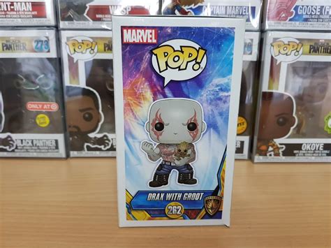 Funko Pop Guardian Of The Galaxy 2 Drax With Groot 262 Hobbies