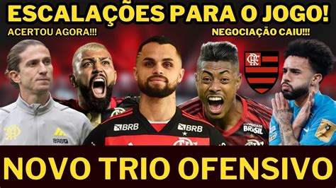 1 ACERTO TRIO DE ATAQUE PERFEITO FILIPE LUIZ ACERTOU AGORA CHORA